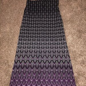 White House Black Market Long Maxi Skirt